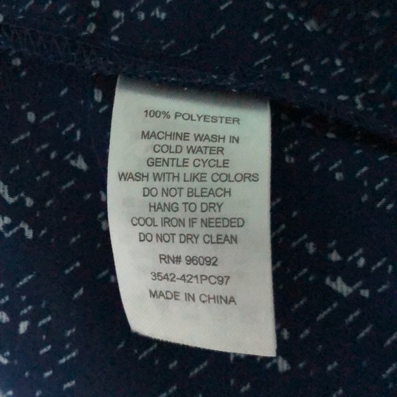 Dalia dark blue blouse size S - Picture 8 of 10